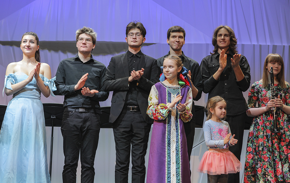 The concert of scholarship holders of the Vladimir Spivakov International Charity Foundation