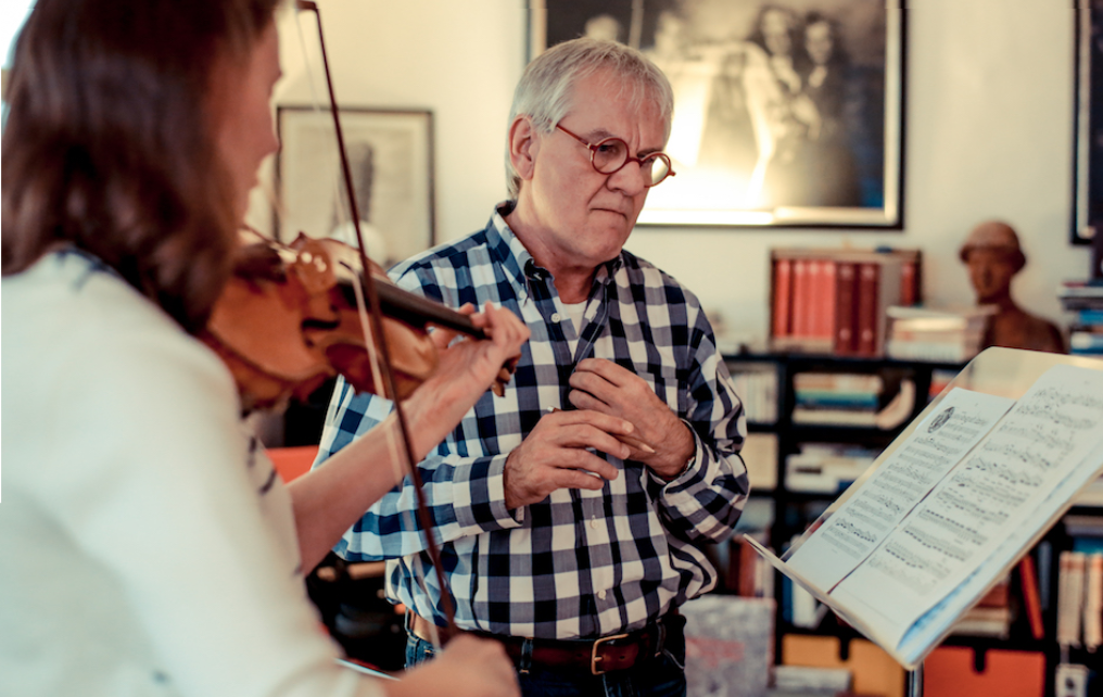 Violinist and Conductor’s Reinhard Goebel Clinic 