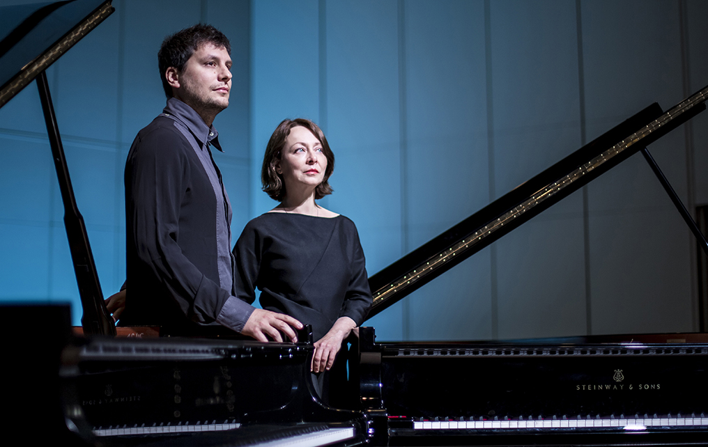 Ludmila Berlinskaya and  Arthur Ancelle. Piano duo